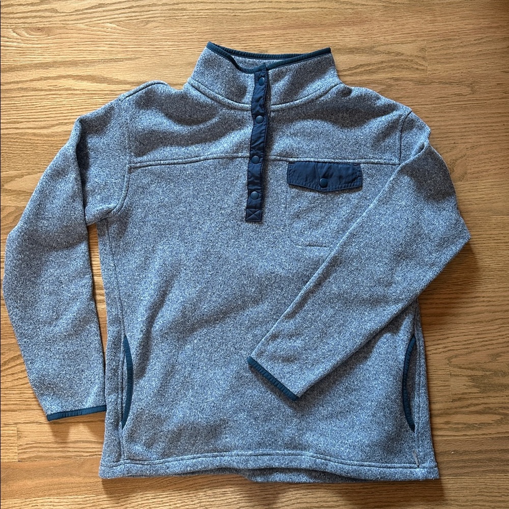 Eddie Bauer Fleece Button Up - Size Medium